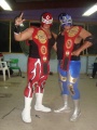with Capitán Atomo as Guerrero Tag Team Champions