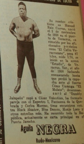 Águila Negra (50s, Veracruz)
